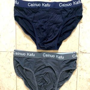 NEW-2 PAIRS Men’s BIKINI Briefs-SzM